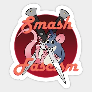 Rat Smash Fash Sticker